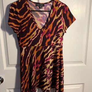 Tiger Print Blouse